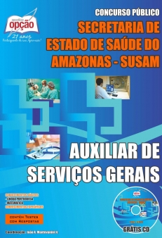 SUSAM -AUXILIAR DE SERVIÇOS GERAIS